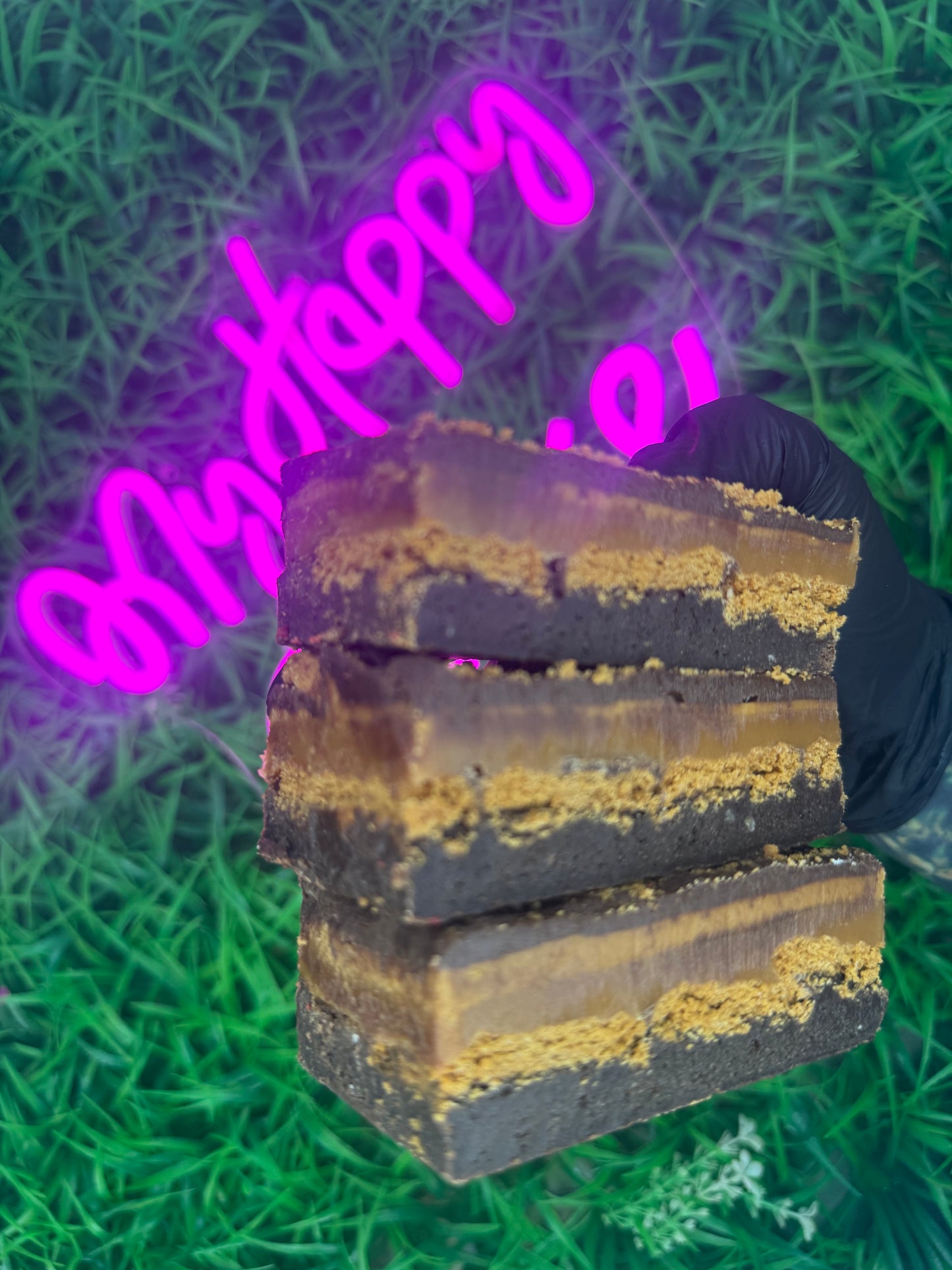 Biscoff Millionaire's Brownie