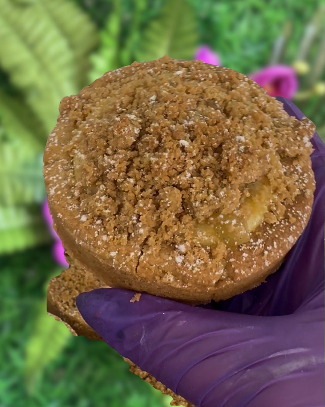 Apple Crumble and Custard Deep Dish Cookie