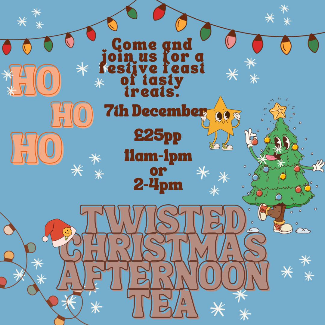 Twisted Christmas Afternoon Tea - 7th of December - 2nd Sitting - 2pm